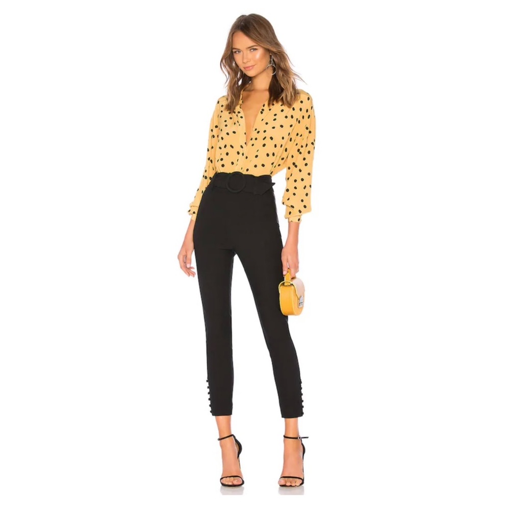 The Ludovica Pant in Black L'Academie Black XS